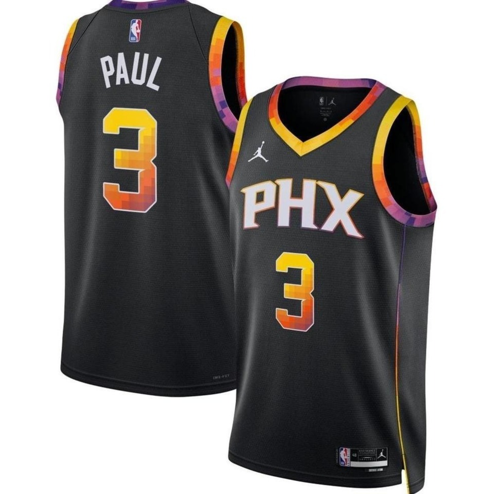 Youth Phoenix Suns Bradley Beal Jordan Black Fast Break Player Jersey M(10/12)